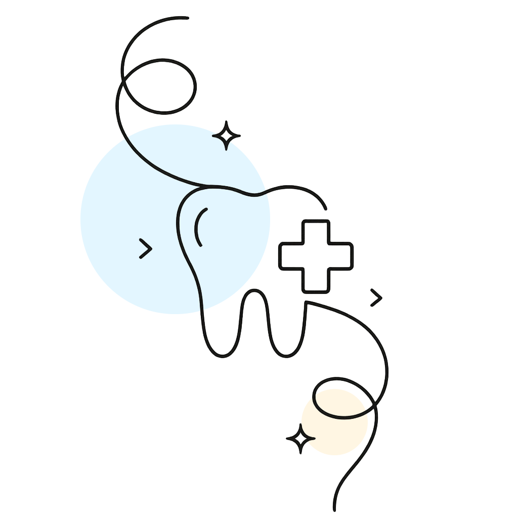 dental line illust